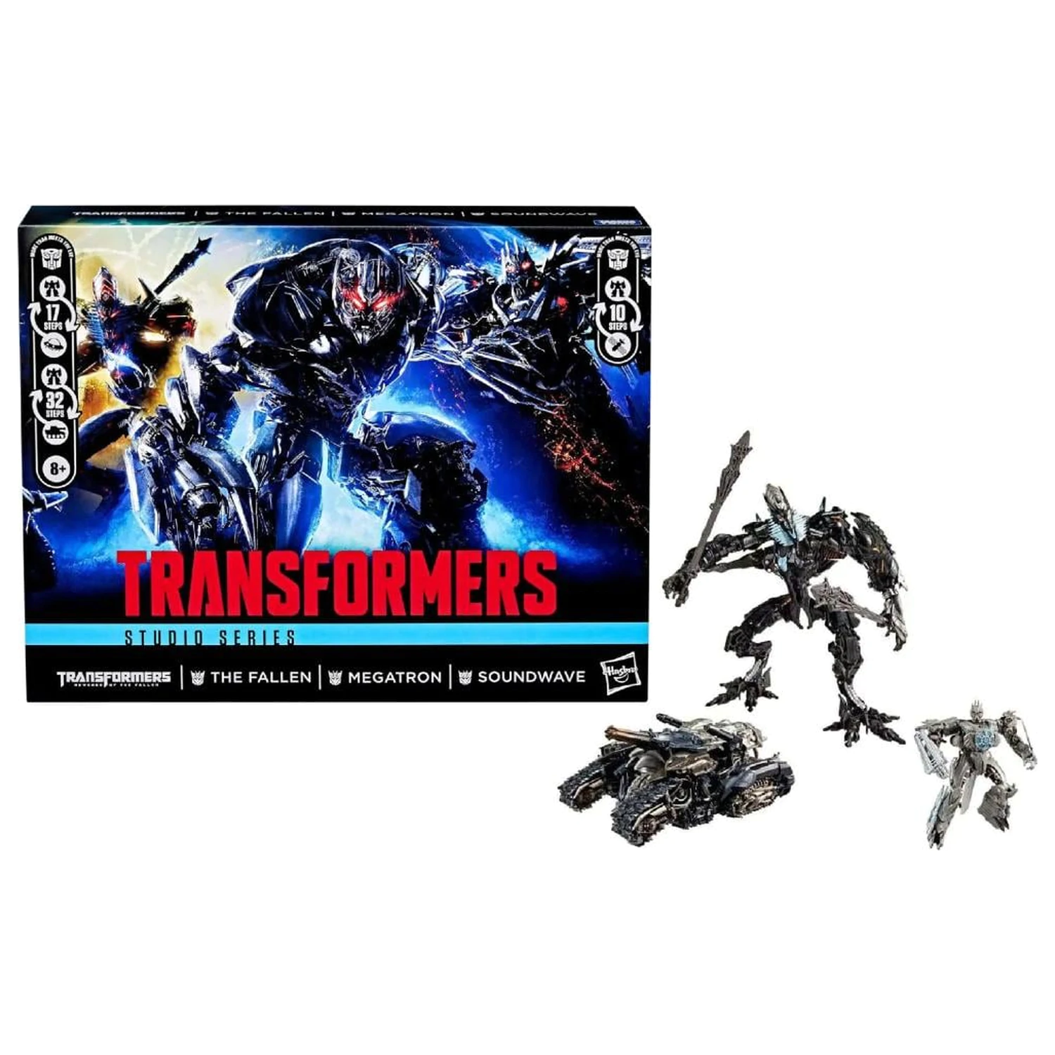 Transformers 2: The Fallen, Megatron & Soundwave 3 db-os figura csomag termékfotó
