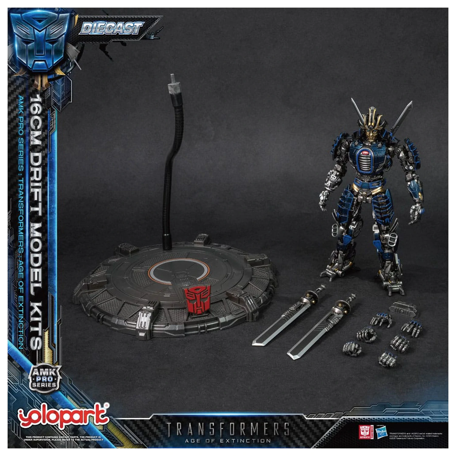 Transformers: Age of Extinction AMK Pro Series Drift modell készlet 16 cm  termékfotó