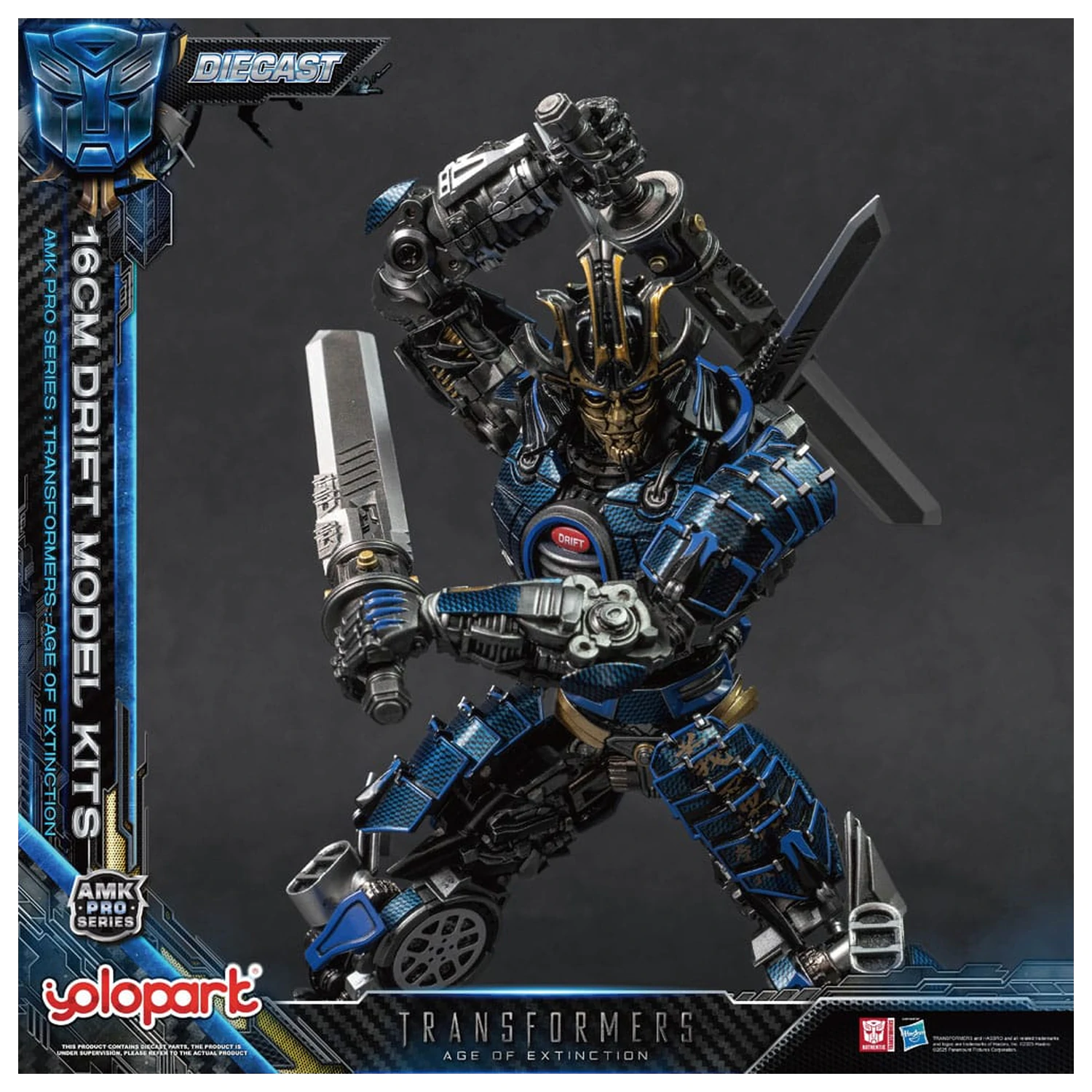 Transformers: Age of Extinction AMK Pro Series Drift modell készlet 16 cm  termékfotó