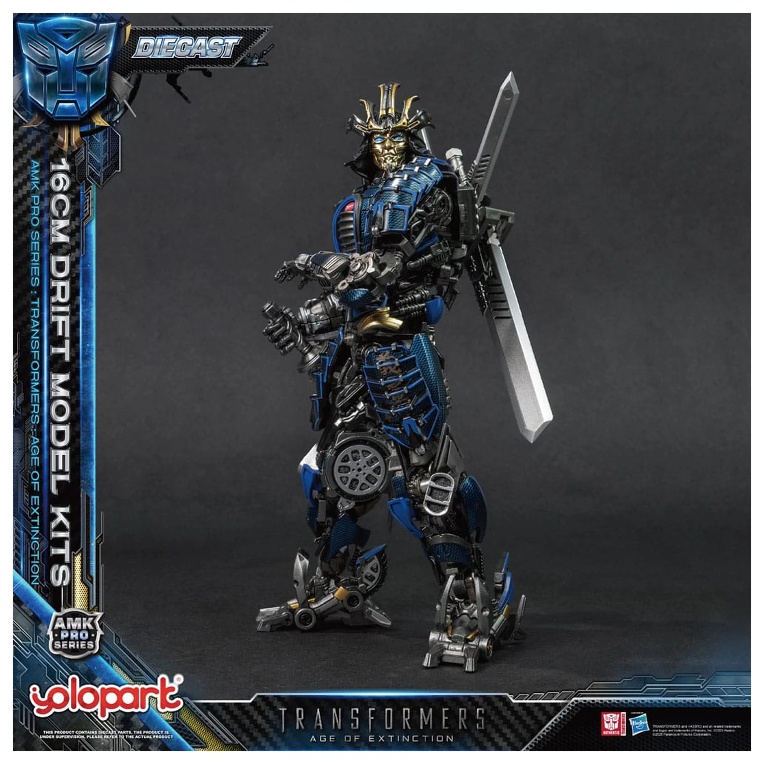 Transformers: Age of Extinction AMK Pro Series Drift modell készlet 16 cm  termékfotó