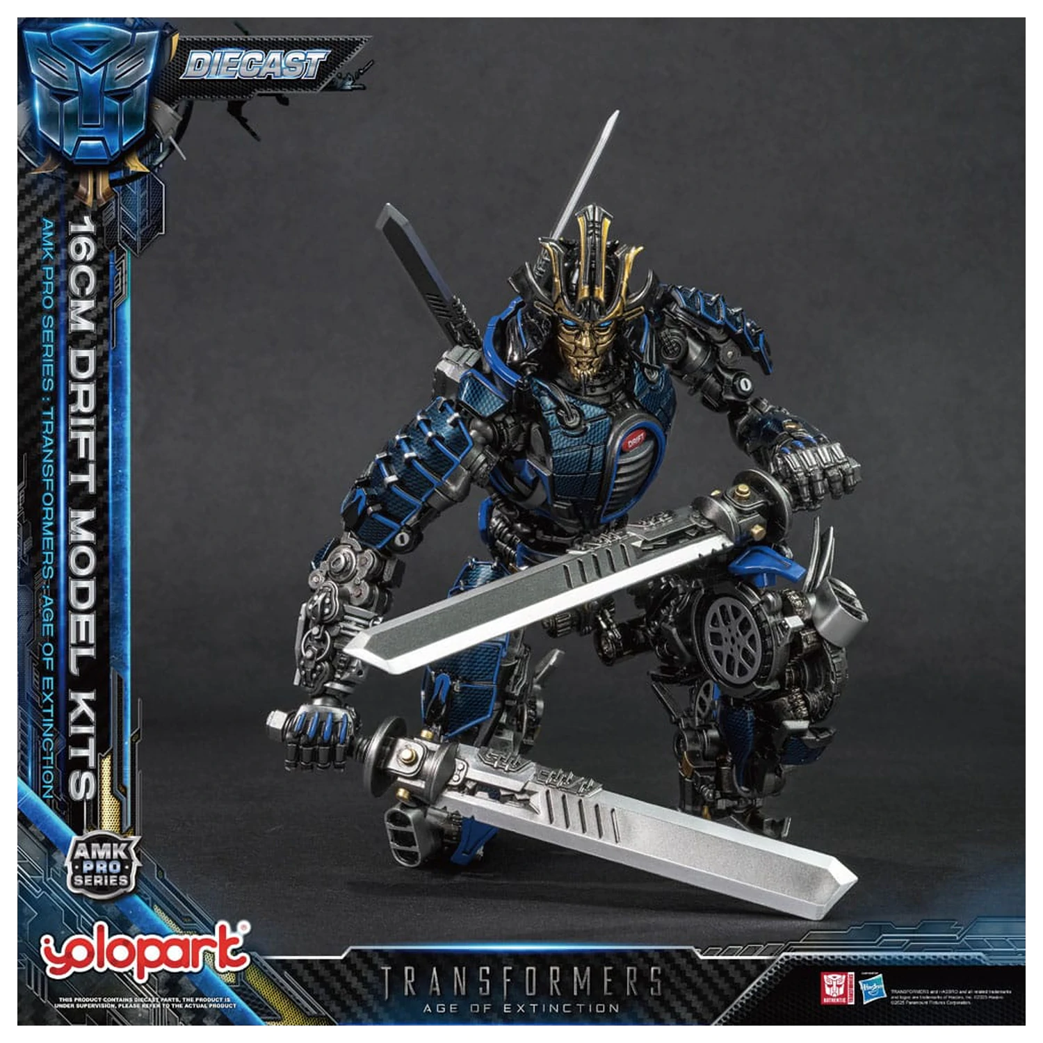 Transformers: Age of Extinction AMK Pro Series Drift modell készlet 16 cm  termékfotó