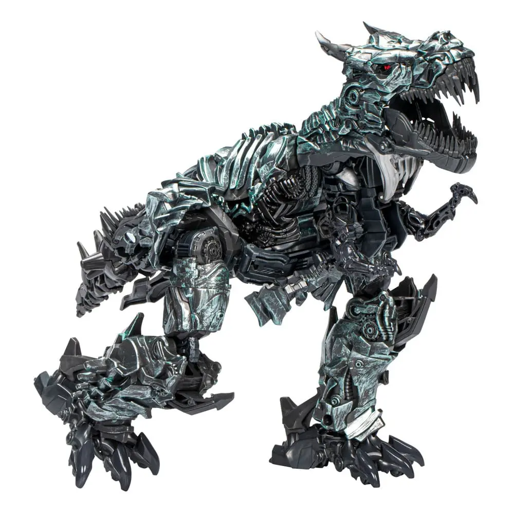 Transformers: Age of Extinction Buzzworthy Bumblebee Leader Class 07BB Grimlock akciófigura 22 cm termékfotó