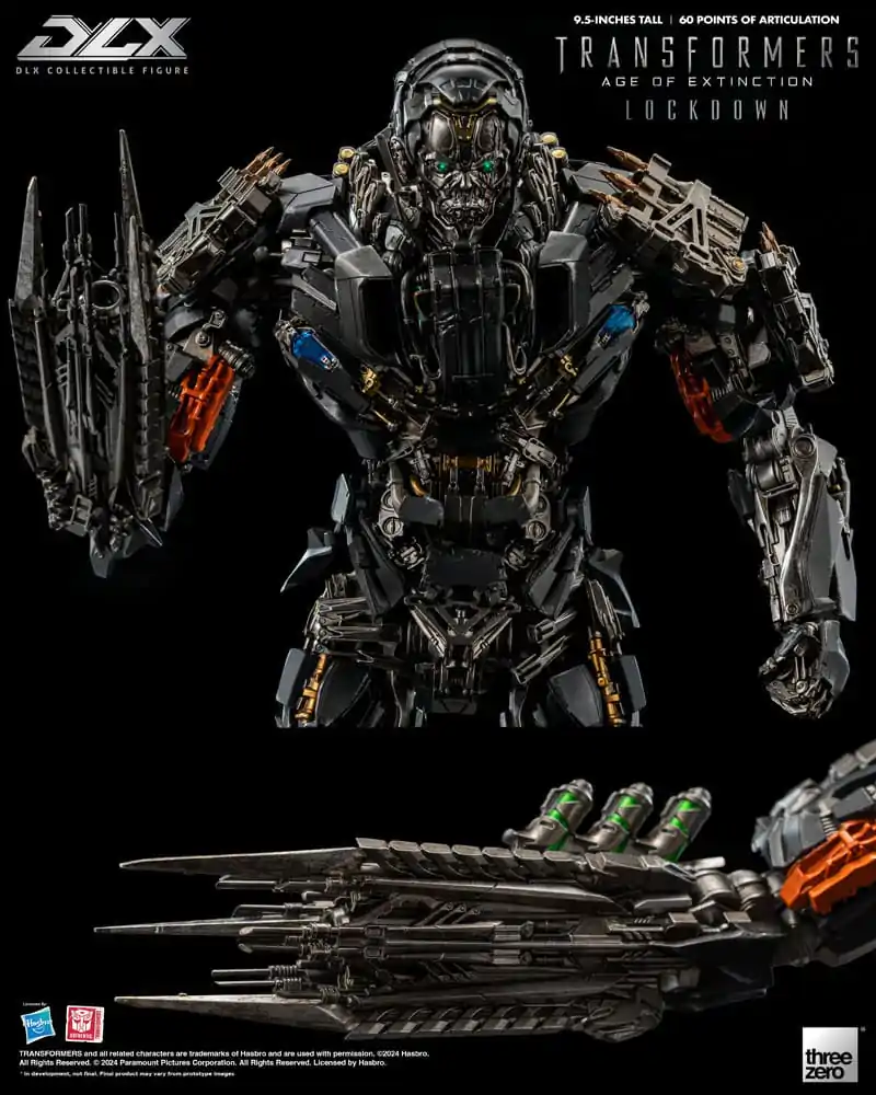 Transformers: Age of Extinction DLX 1/6 Lockdown akciófigura 24 cm termékfotó