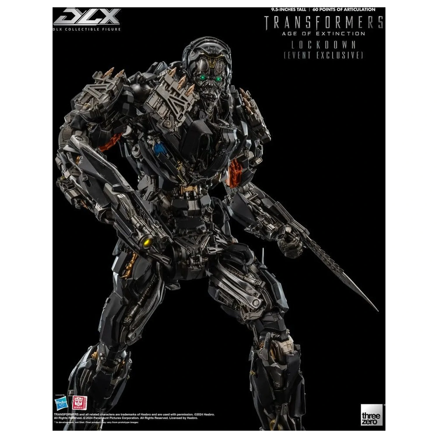 Transformers: Age of Extinction DLX akciófigura 1/6 Lockdown 24 cm termékfotó
