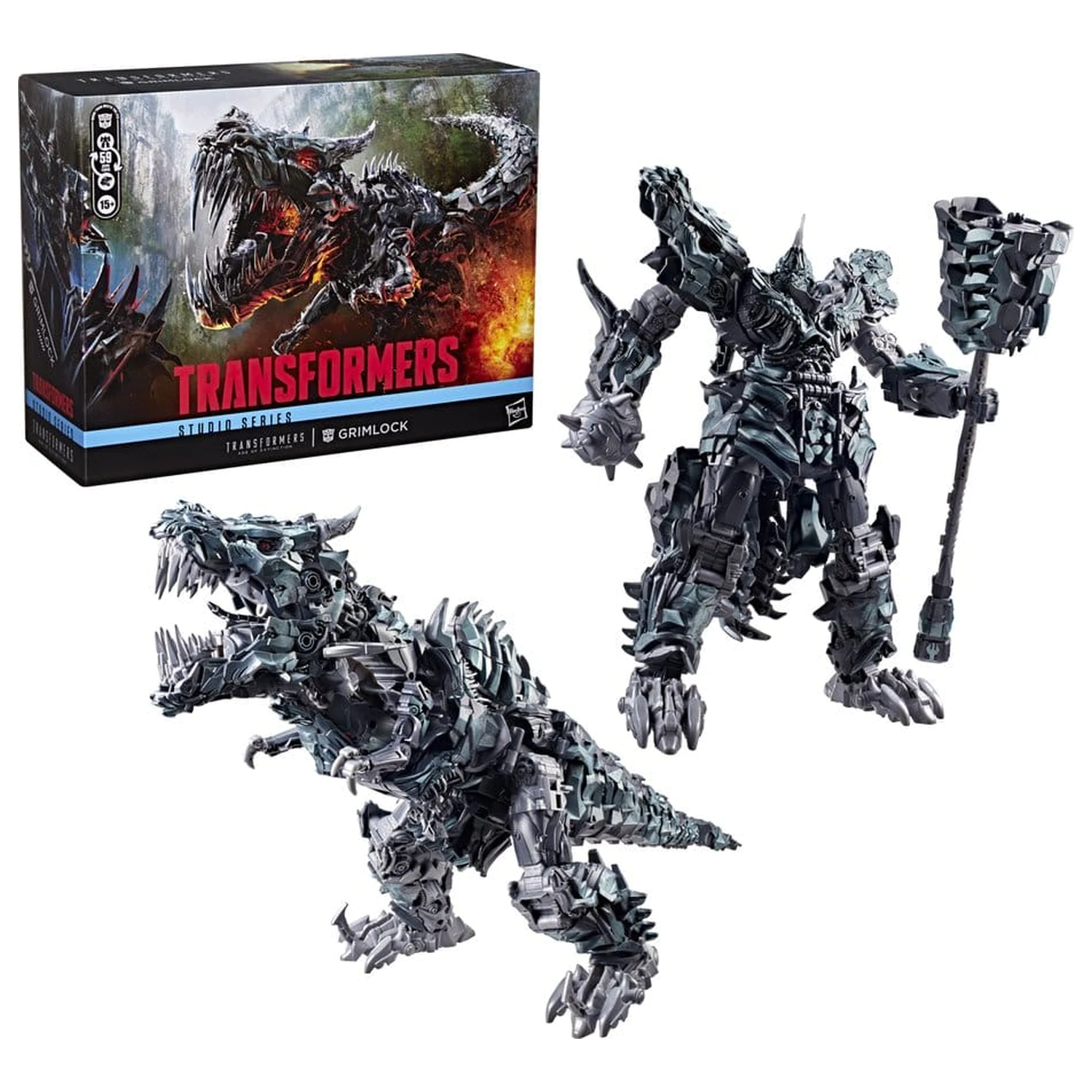 Transformers: Age of Extinction Studio Series Titan Class Grimlock akciófigura 38 cm termékfotó