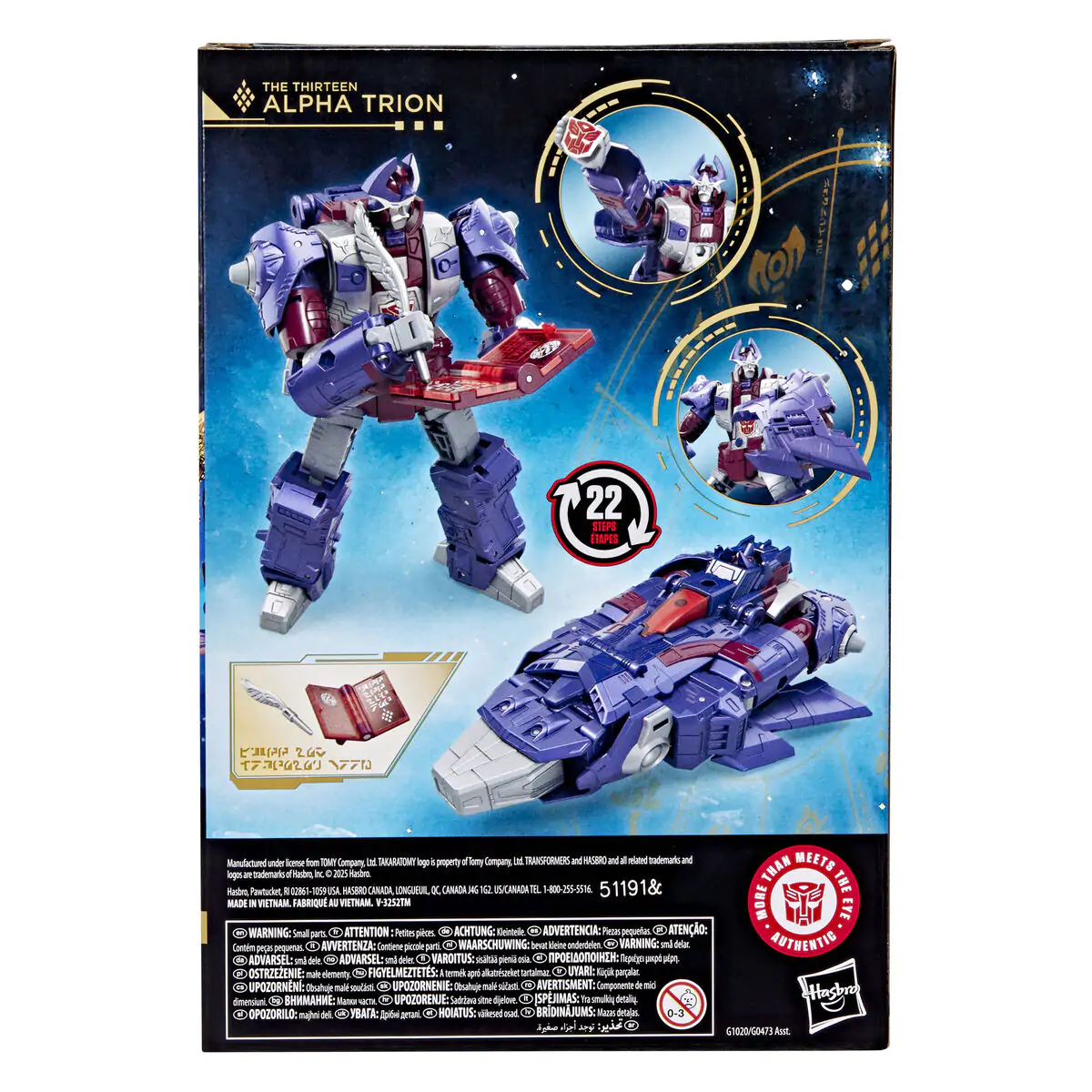 Transformers Age of the Primes Alpha Trion figura 17,5cm termékfotó