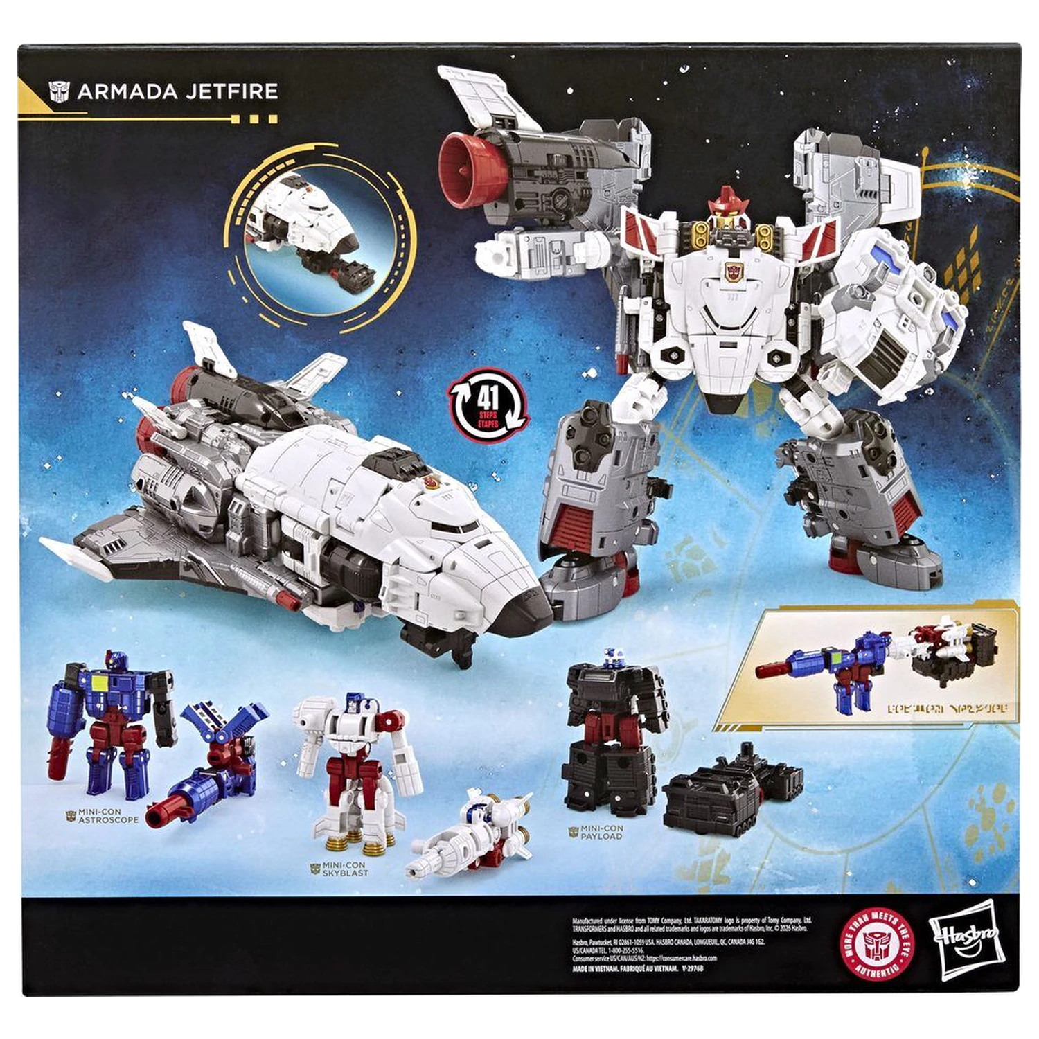 Transformers Age Of The Primes Armada Jetfire figura 20.3cm termékfotó