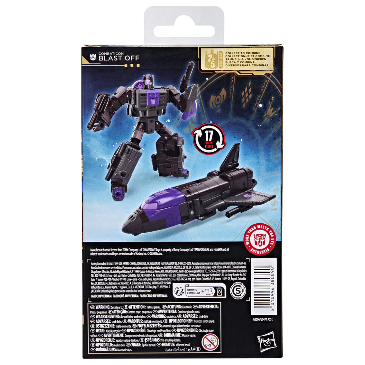 Transformers Age of the Primes Blast Off Combaticon figura 14cm termékfotó