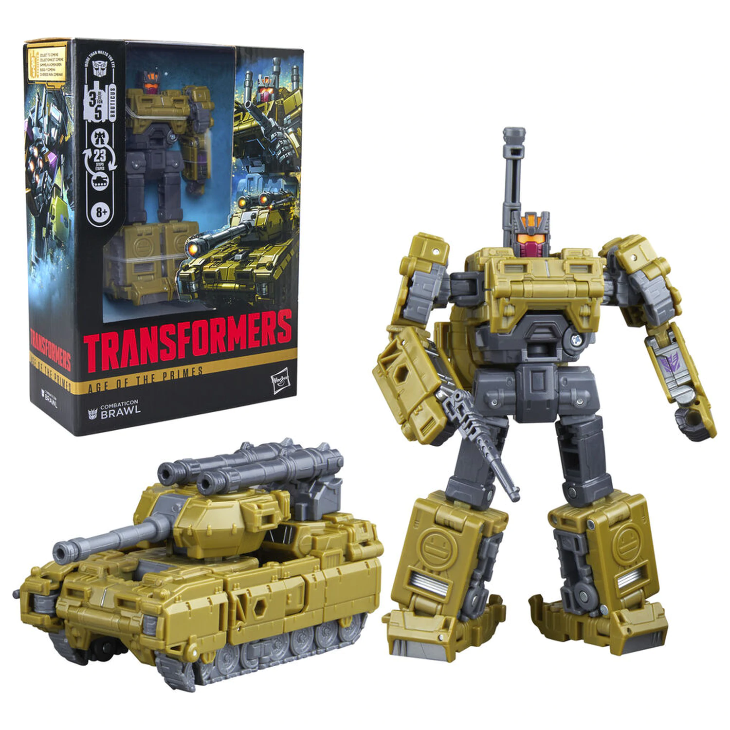 Transformers Age of the Primes Brawl Combaticon figura 14cm termékfotó