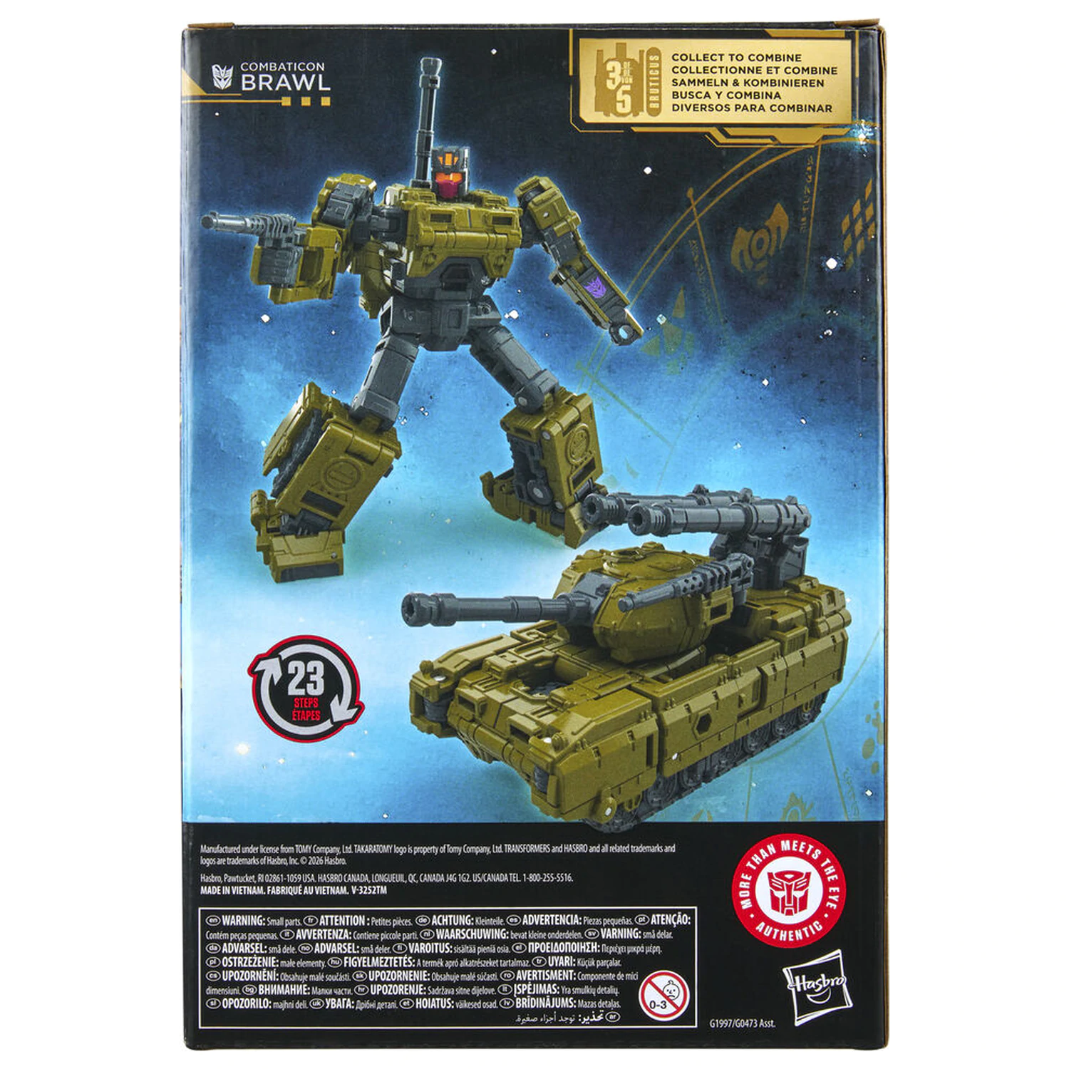 Transformers Age of the Primes Brawl Combaticon figura 14cm termékfotó