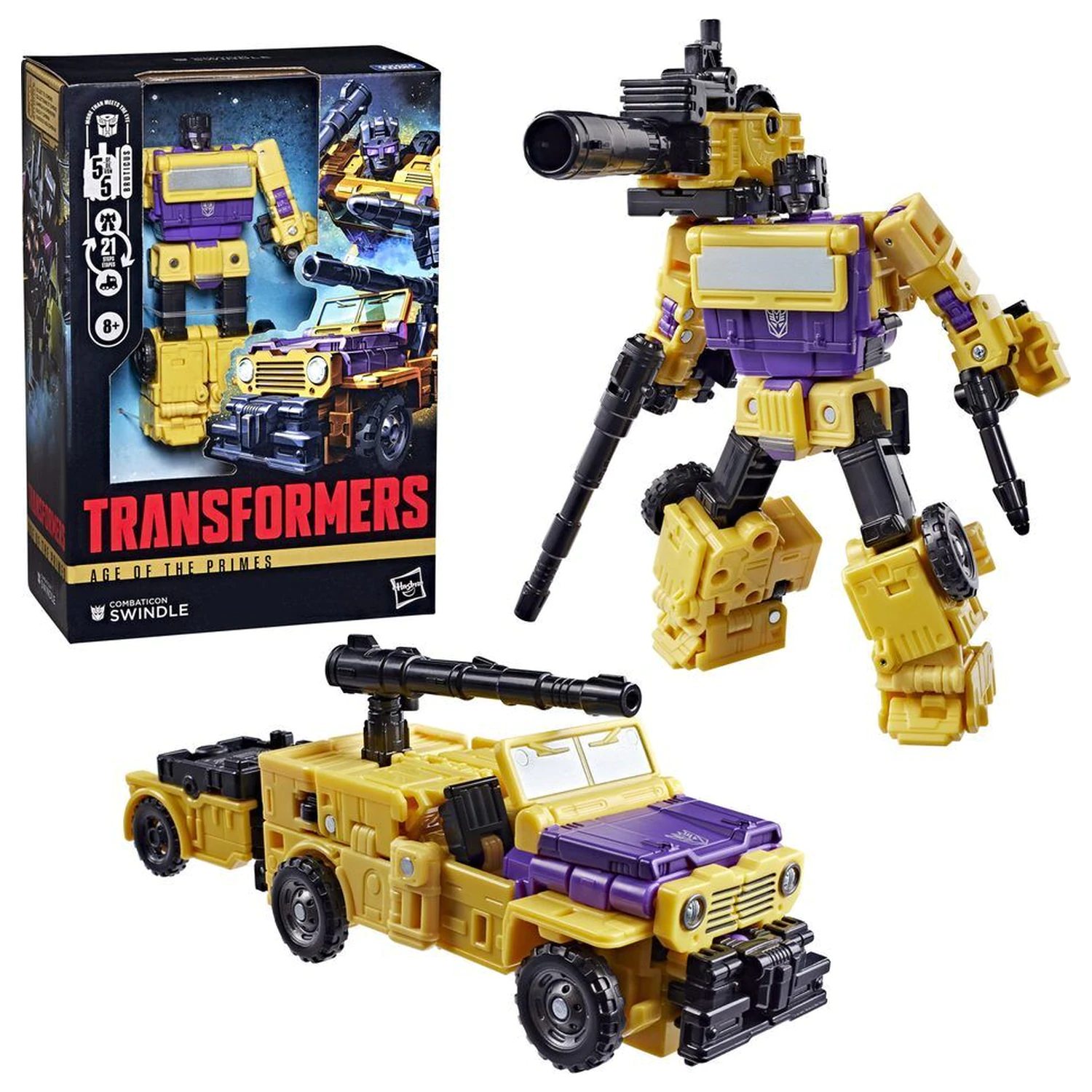 Transformers Age Of The Primes Combaticon Swindle figura 16.5cm termékfotó