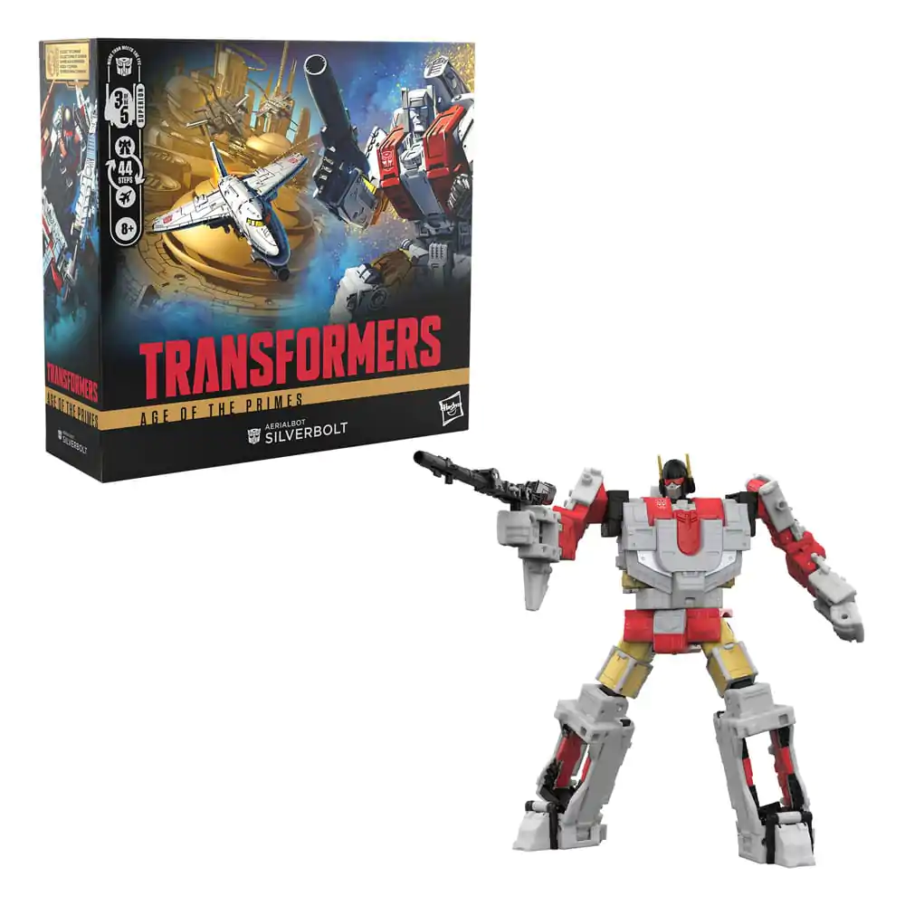 Transformers Age of the Primes Commander Class Aerialbot Silverbot akciófigura 18 cm termékfotó