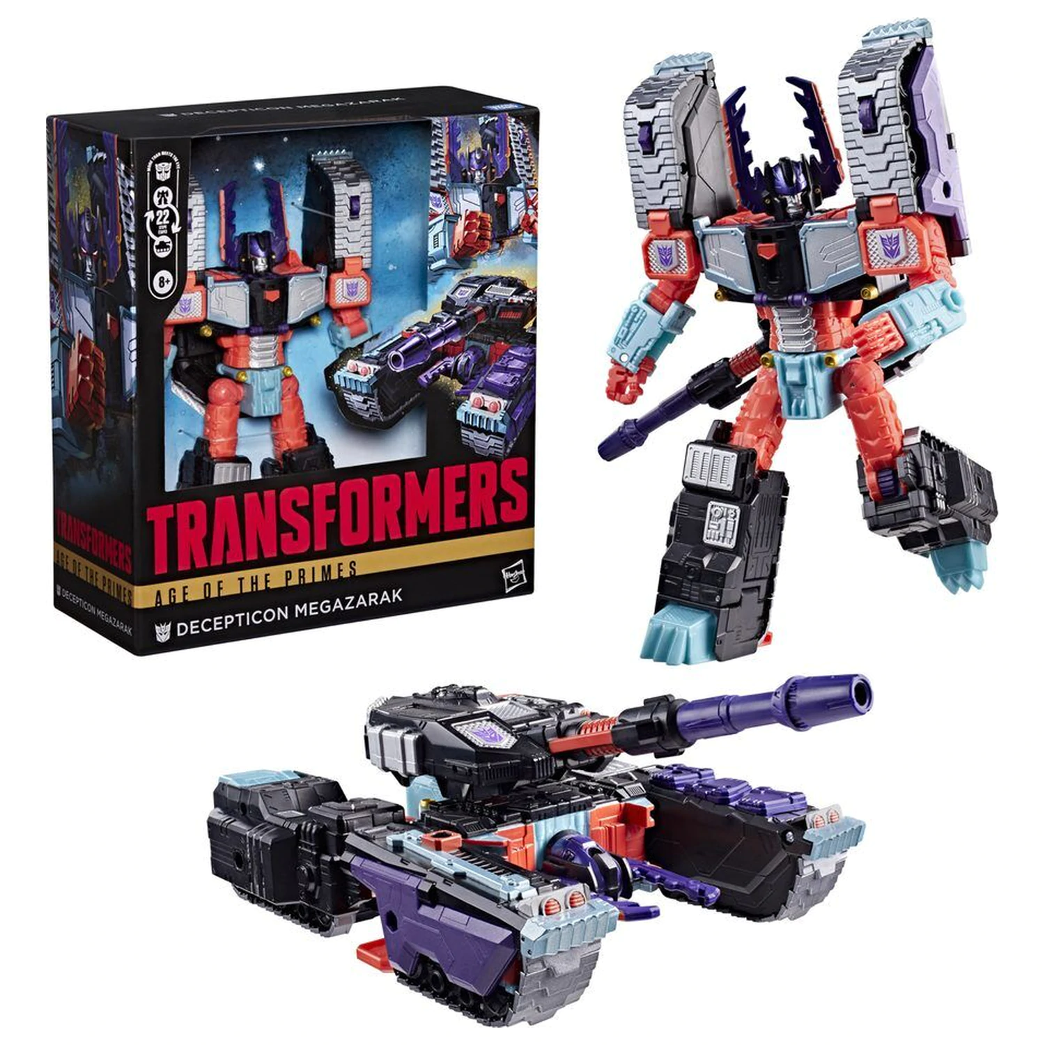 Transformers Age Of The Primes Decepticon Megazarak figura 19cm termékfotó