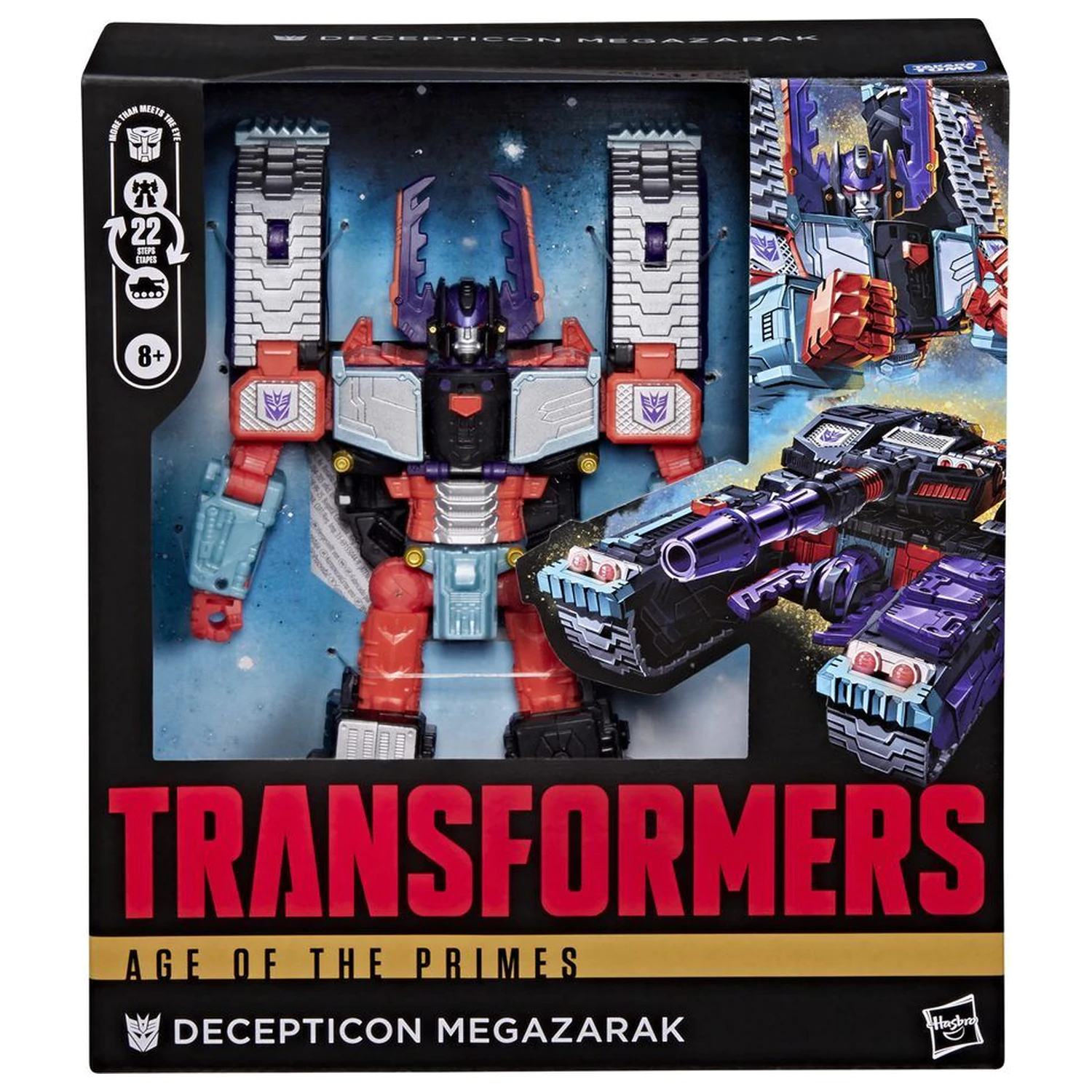 Transformers Age Of The Primes Decepticon Megazarak figura 19cm termékfotó