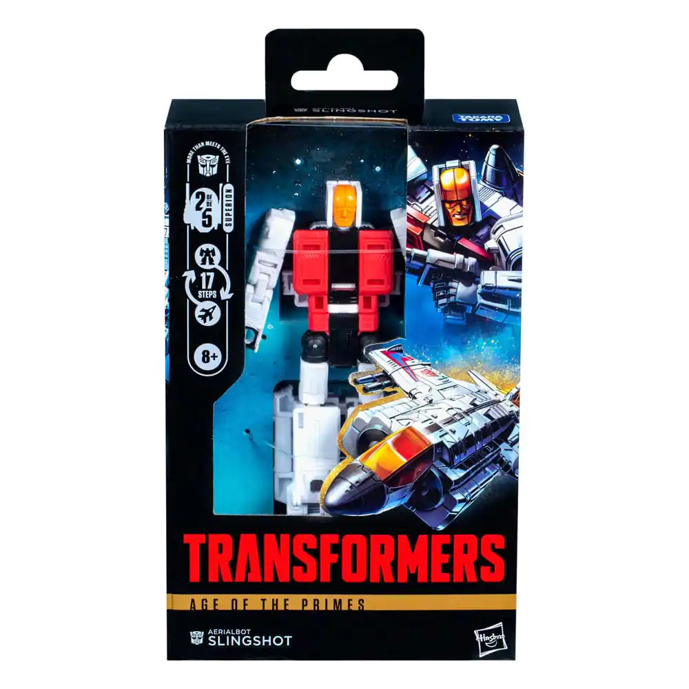 Transformers Age of the Primes Deluxe Class Aerialbot Slingshot akciófigura 14 cm termékfotó
