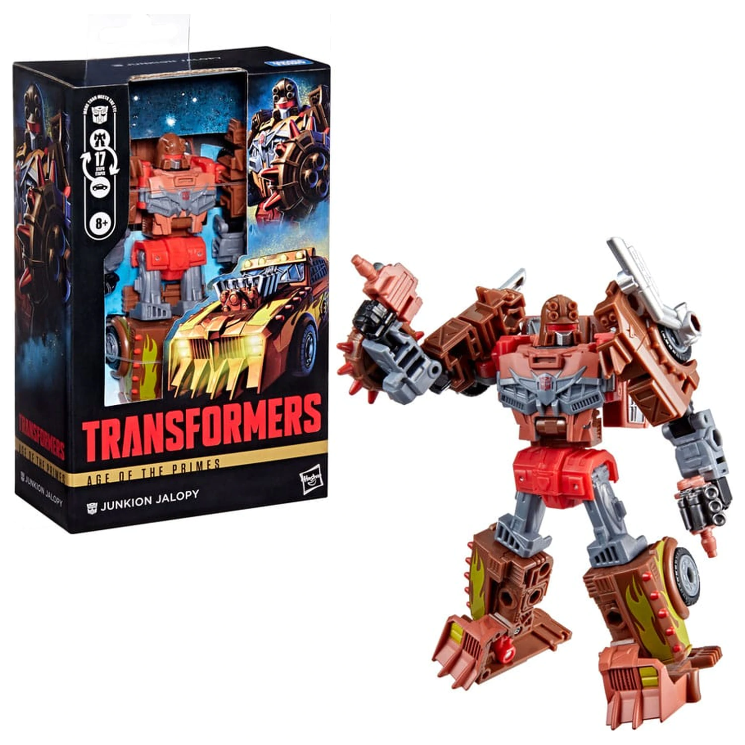 Transformers Age of the Primes Deluxe Class akciófigura Junkion Jalopy 14 cm termékfotó