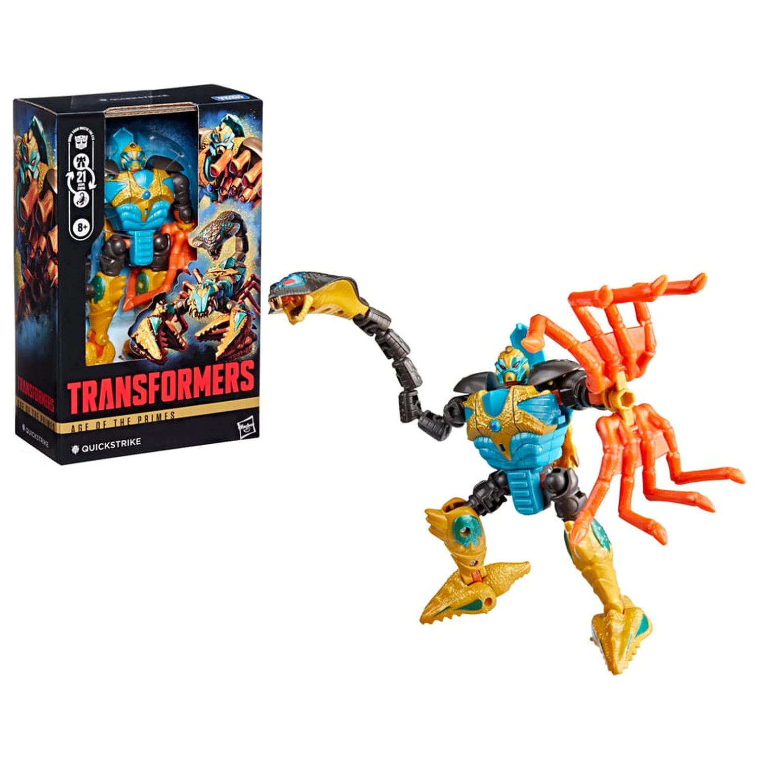 Transformers Age of the Primes Deluxe Class akciófigura Quickstrike 14 cm termékfotó