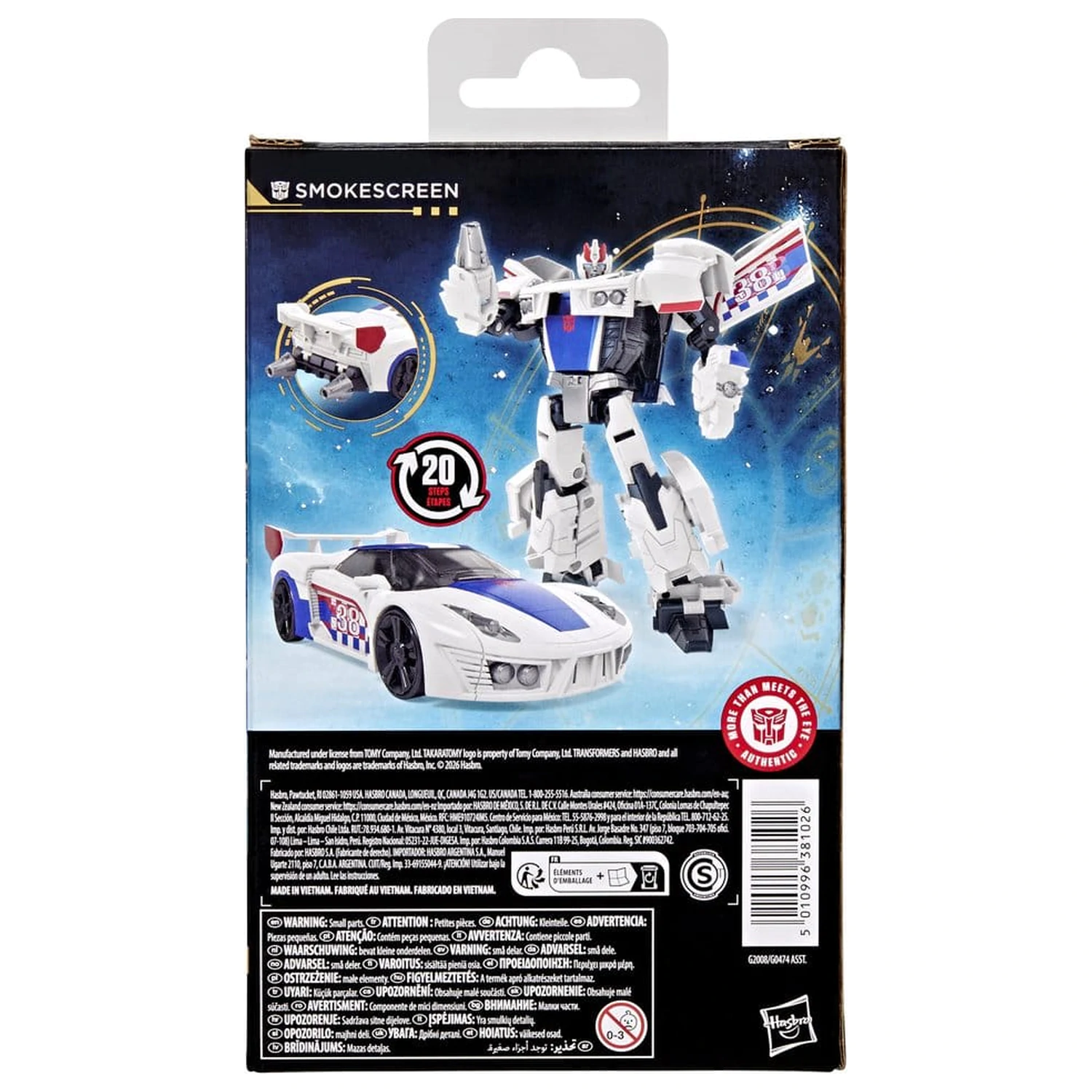 Transformers Age of the Primes Deluxe Class akciófigura Smokescreen 13 cm termékfotó