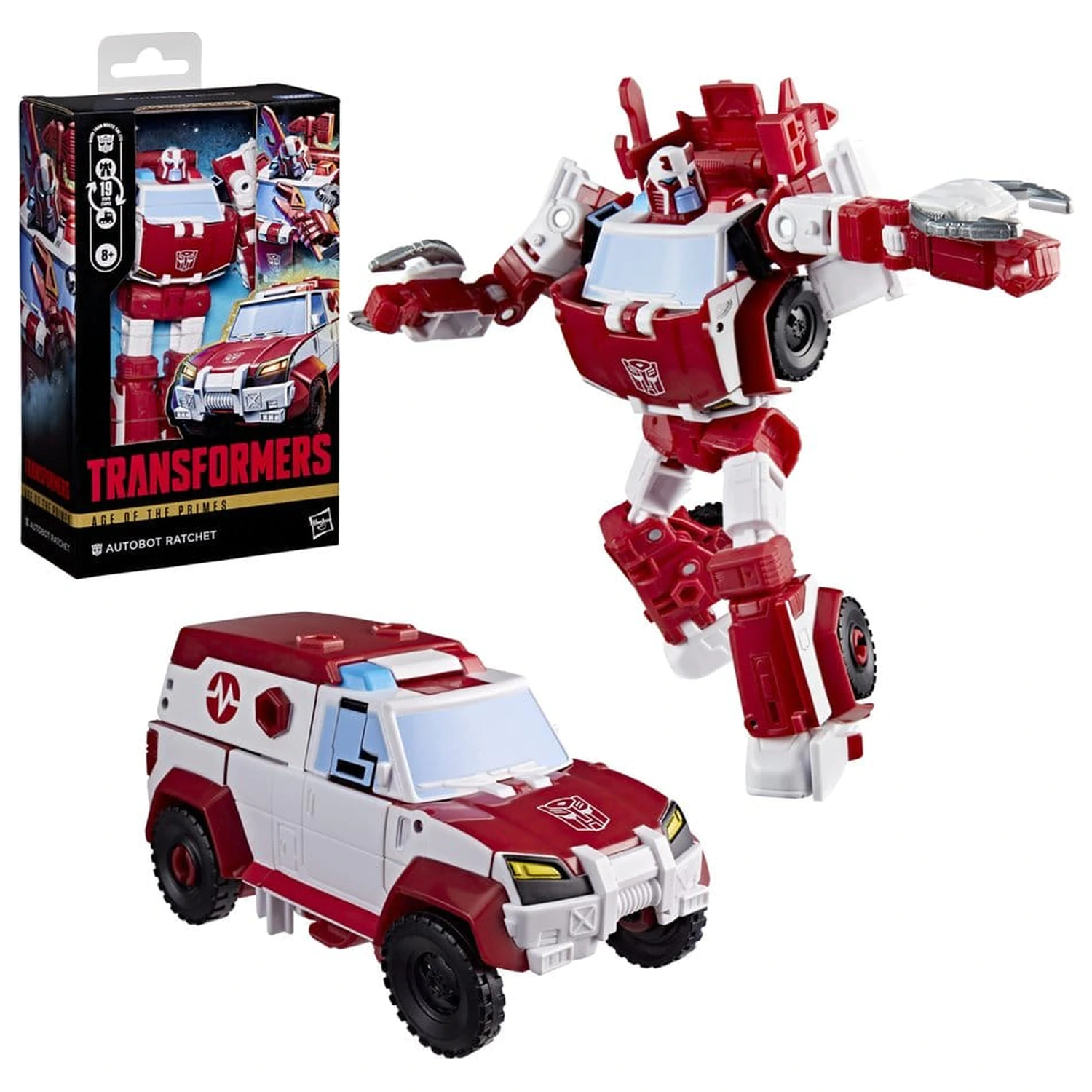 Transformers Age of the Primes Deluxe Class Autobot Ratchet akciófigura 15 cm termékfotó
