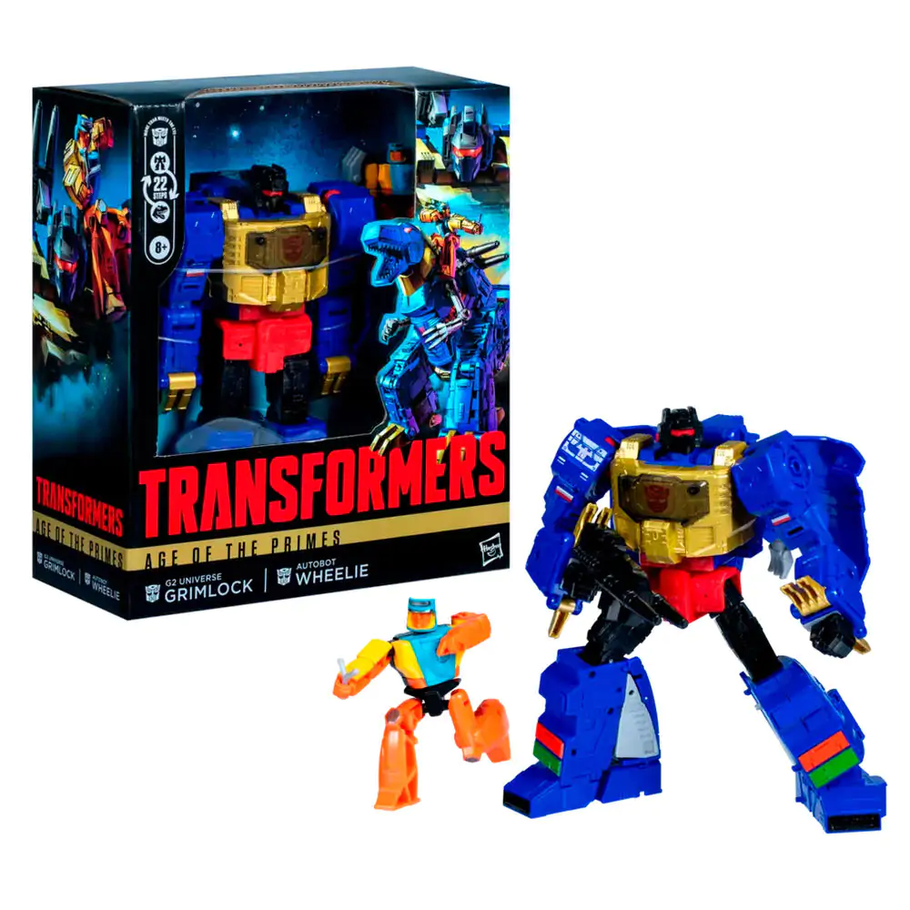 Transformers Age of the Primes G2 Universe Grimlock Autobot Wheelie figura 19cm termékfotó