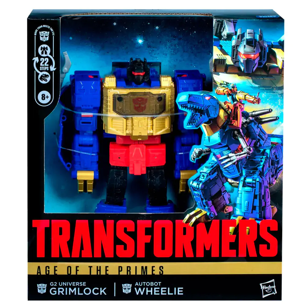 Transformers Age of the Primes G2 Universe Grimlock Autobot Wheelie figura 19cm termékfotó