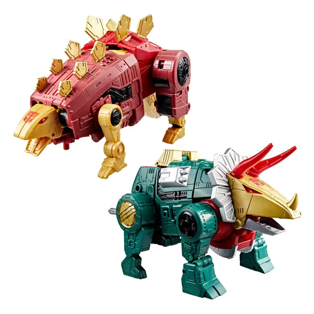 Transformers Age of the Primes Leader Class G2 Universe Dinobots Snarl & Slug akciófigura csomag 19 cm termékfotó