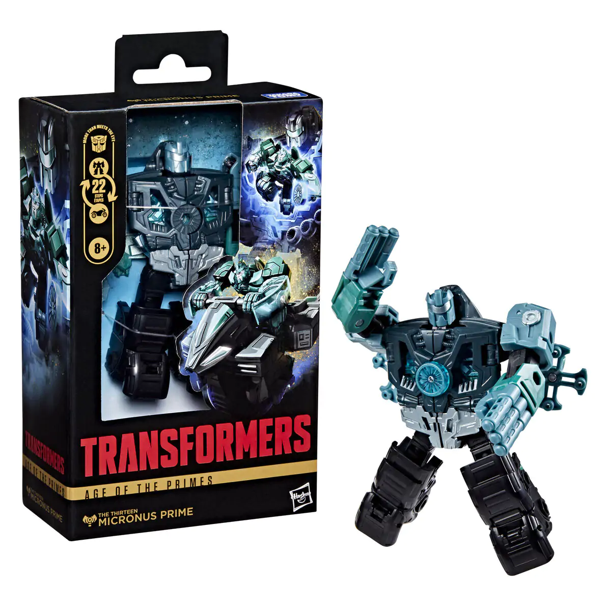 Transformers Age of the Primes Micronus Prime figura 14cm termékfotó