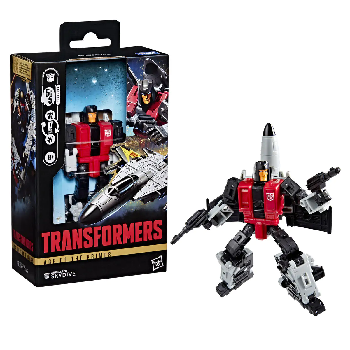 Transformers Age of the Primes Skydive figura 14cm termékfotó