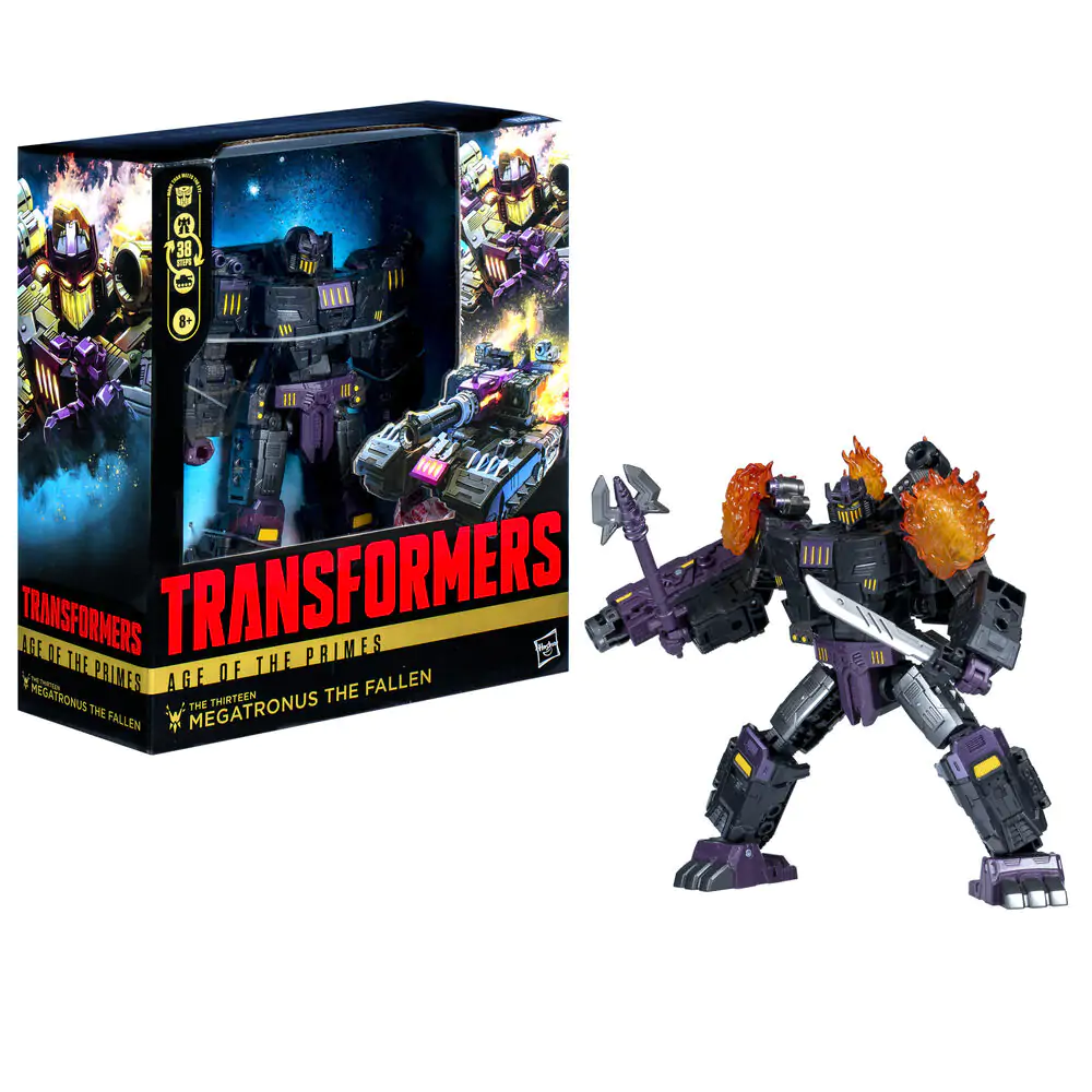 Transformers Age of the Primes The Thirteen Megatronus the Fallen figura 19cm termékfotó