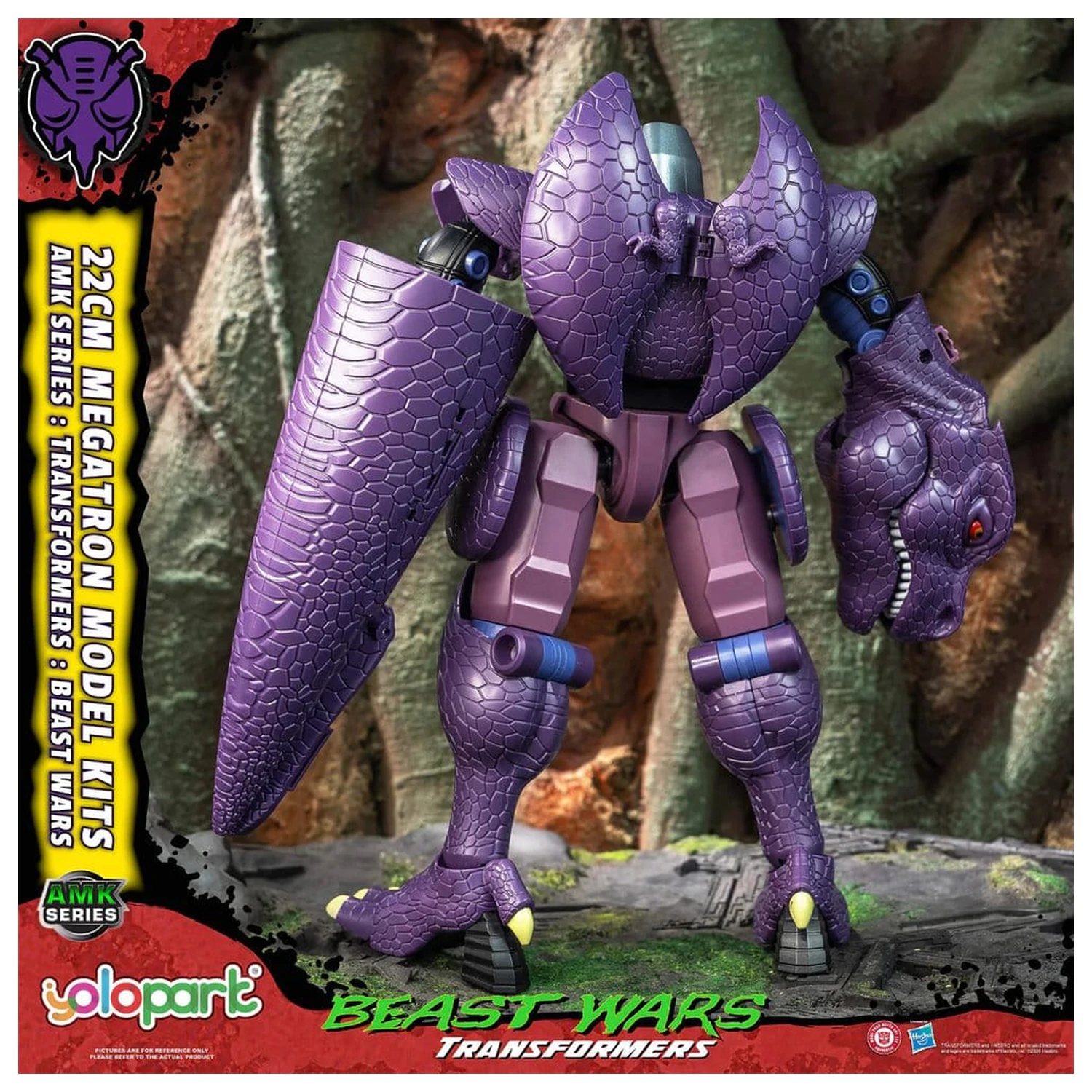 Transformers AMK Series Beast Wars Megatron Műanyag modell készlet 22 cm termékfotó