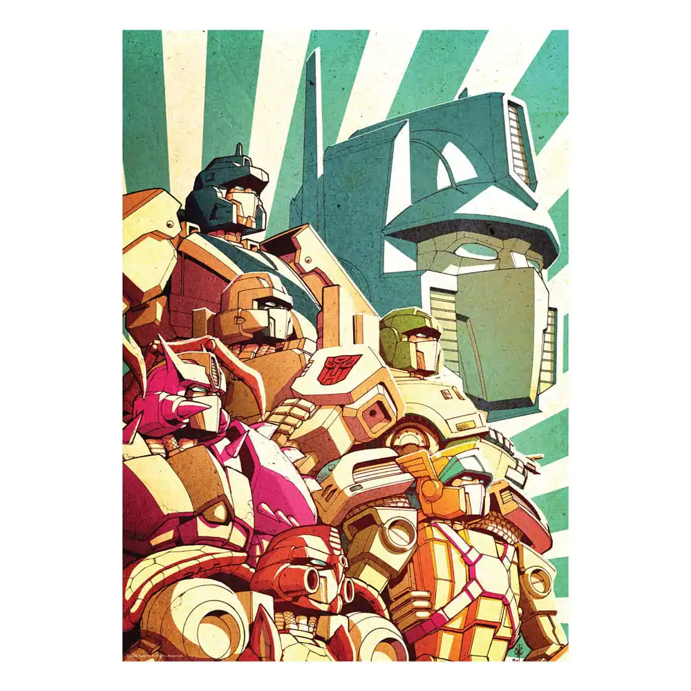 Transformers Art Print Optimus Prime Limitált kiadás 42 x 30 cm termékfotó