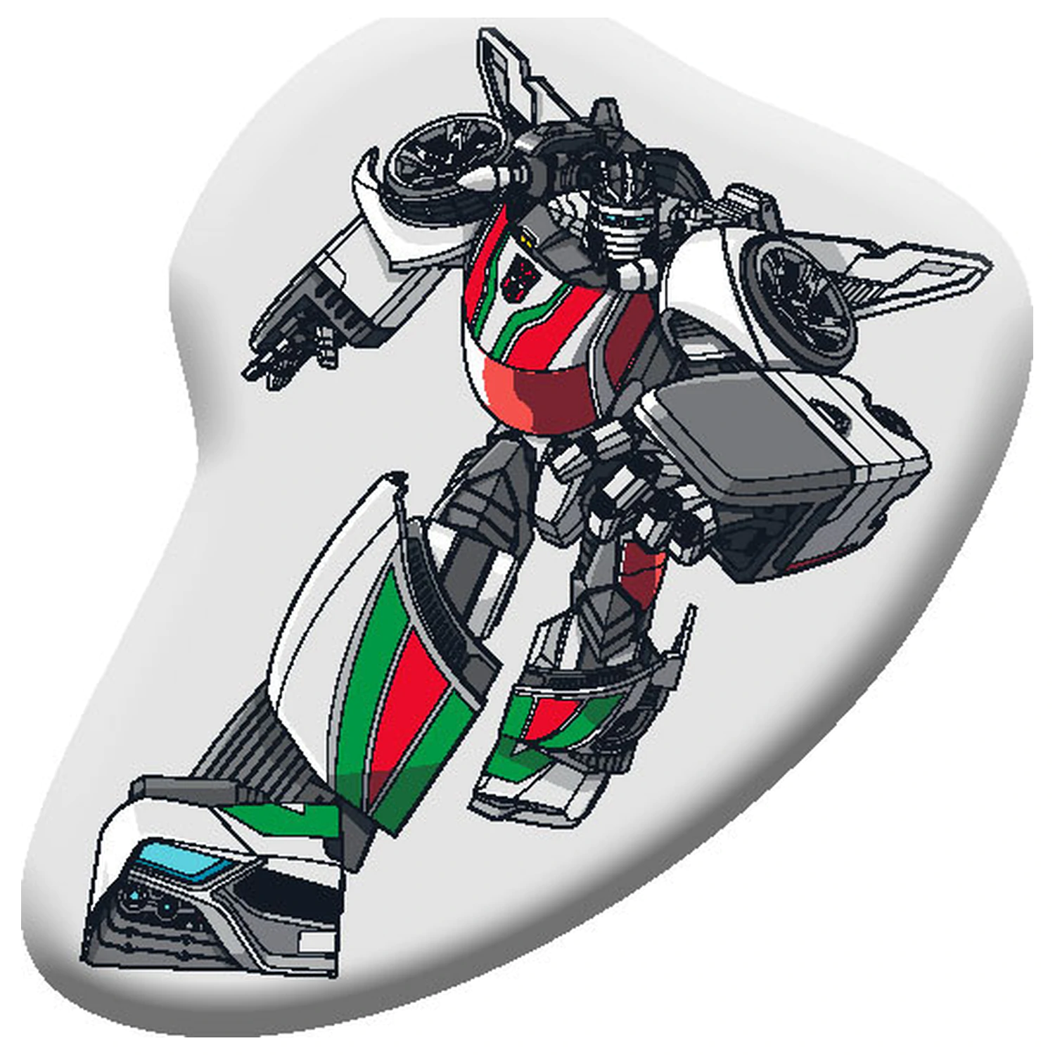 Transformers Autobot formapárna, díszpárna  termékfotó