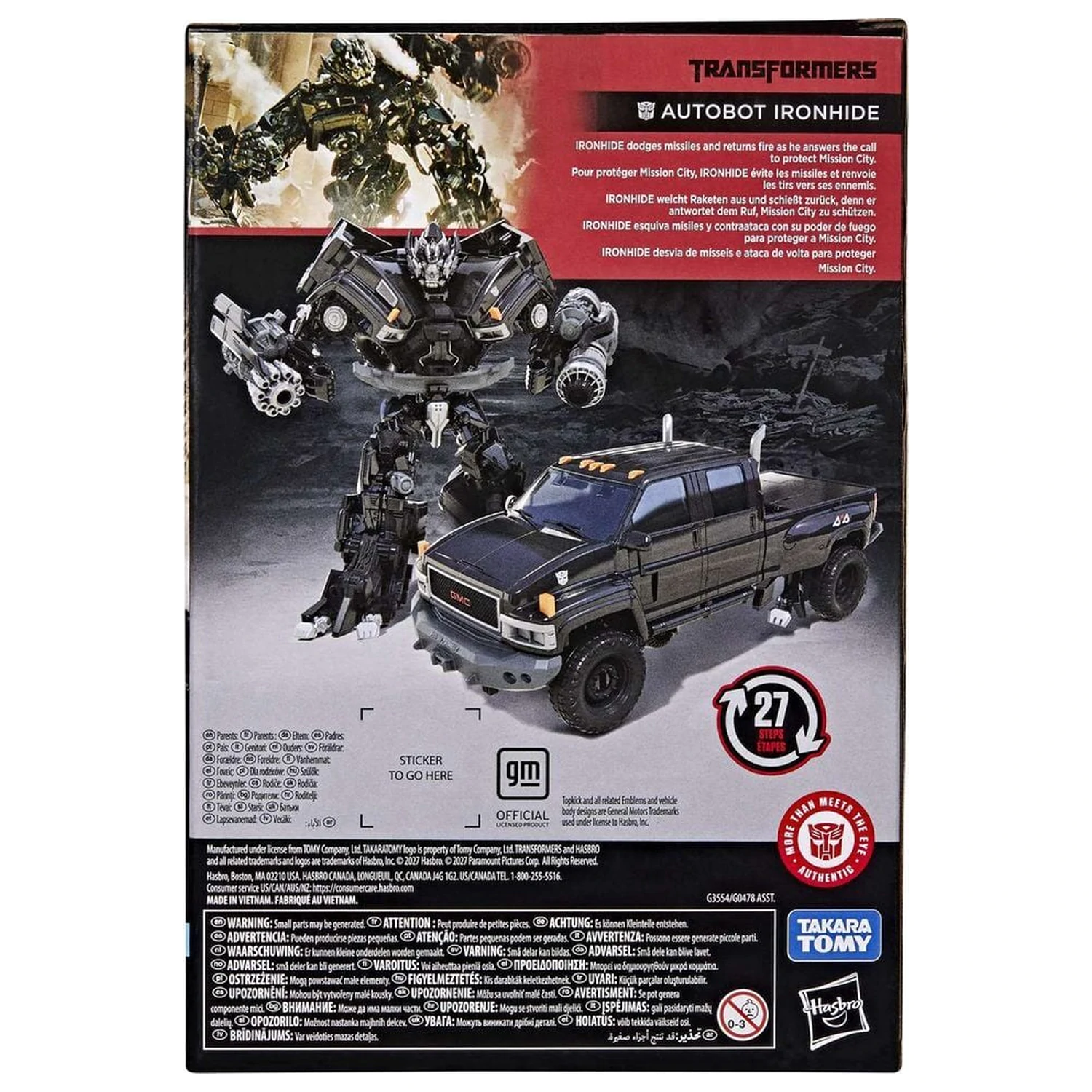 Transformers Autobot Ironhide figura 16,5cm termékfotó
