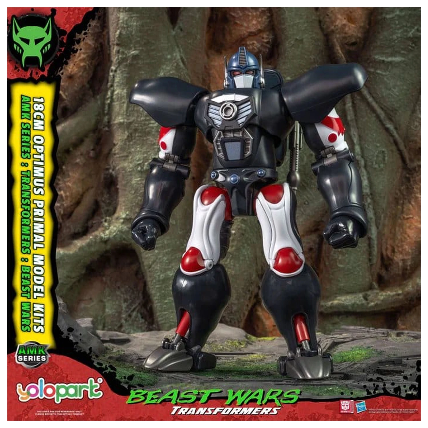 Transformers: Beast Wars AMK Series Optimus Primal Műanyag modell készlet 18 cm termékfotó