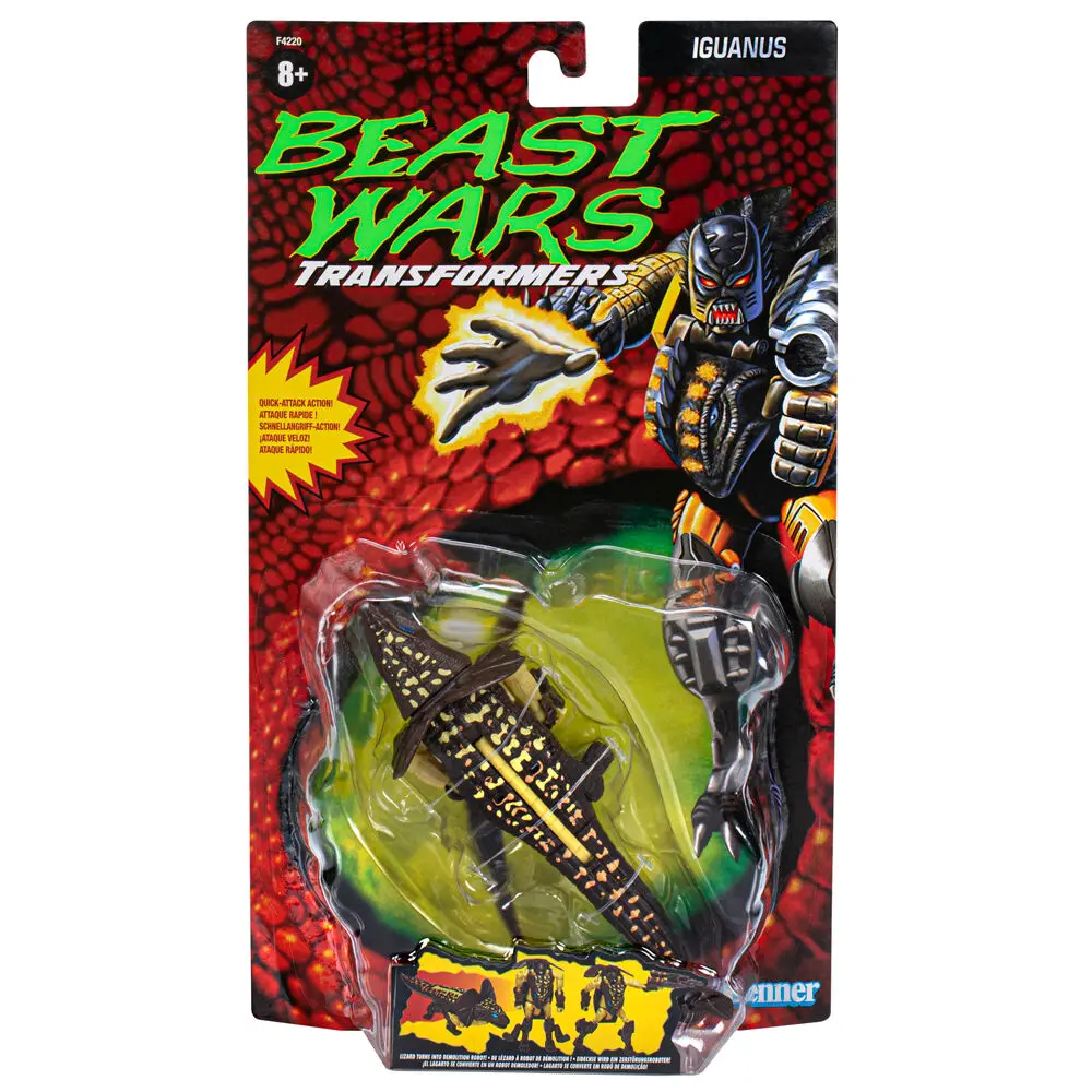 Transformers Beast Wars Iguanus figura 15cm termékfotó