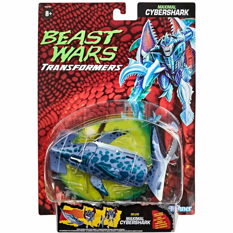 Transformers Beats Wars Maximal Cybershark figura 12cm termékfotó