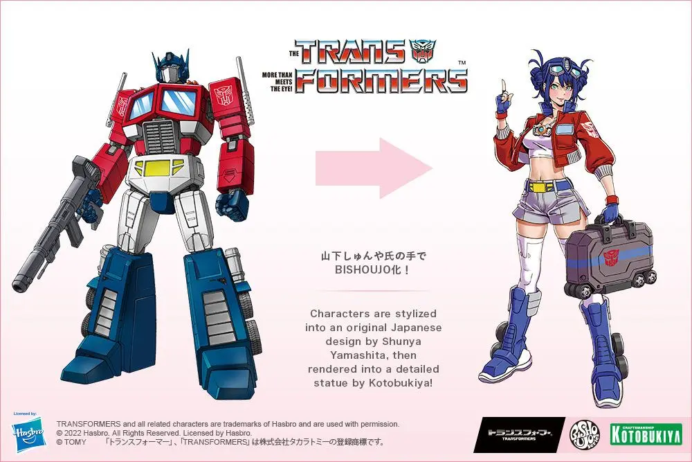 Transformers Bishoujo 1/7 Optimus Prime Deluxe Edition PVC szobor figura 23 cm termékfotó