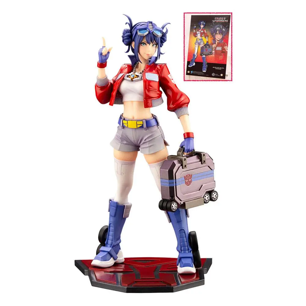 Transformers Bishoujo 1/7 Optimus Prime Deluxe Edition PVC szobor figura 23 cm termékfotó