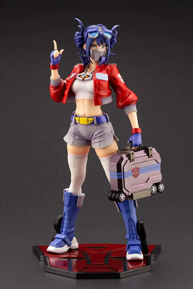 Transformers Bishoujo 1/7 Optimus Prime Deluxe Edition PVC szobor figura 23 cm termékfotó