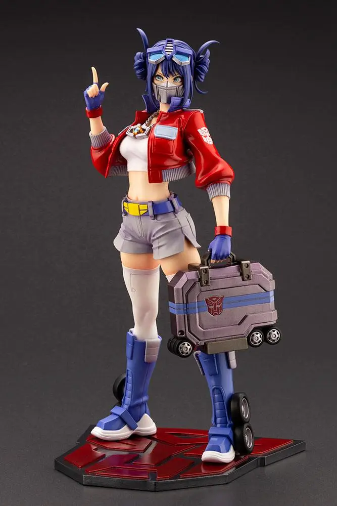 Transformers Bishoujo 1/7 Optimus Prime Deluxe Edition PVC szobor figura 23 cm termékfotó