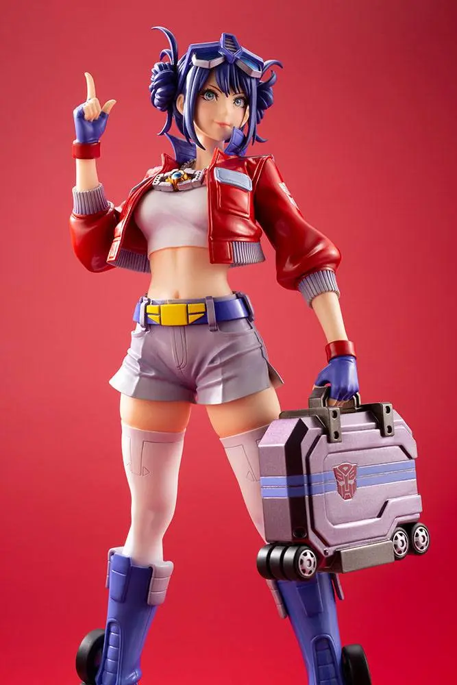 Transformers Bishoujo 1/7 Optimus Prime Deluxe Edition PVC szobor figura 23 cm termékfotó