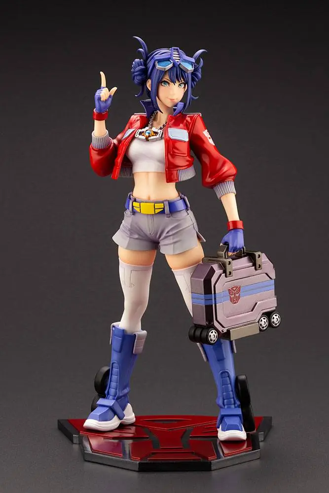 Transformers Bishoujo 1/7 Optimus Prime Deluxe Edition PVC szobor figura 23 cm termékfotó