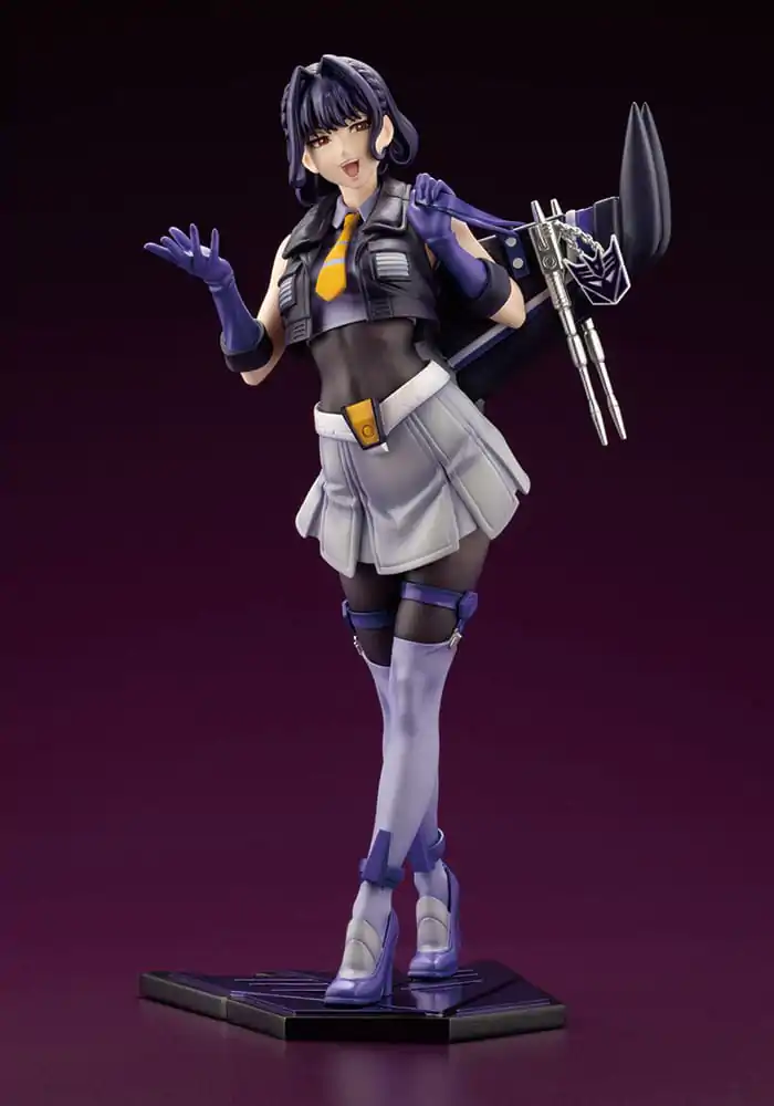 Transformers Bishoujo 1/7 Skywarp Limitált kiadás PVC szobor figura 21 cm termékfotó