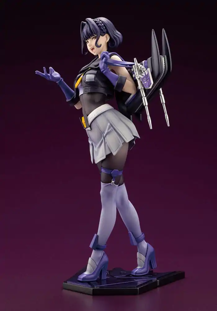 Transformers Bishoujo 1/7 Skywarp Limitált kiadás PVC szobor figura 21 cm termékfotó