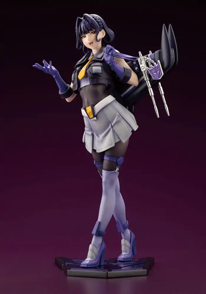 Transformers Bishoujo 1/7 Skywarp Limitált kiadás PVC szobor figura 21 cm termékfotó