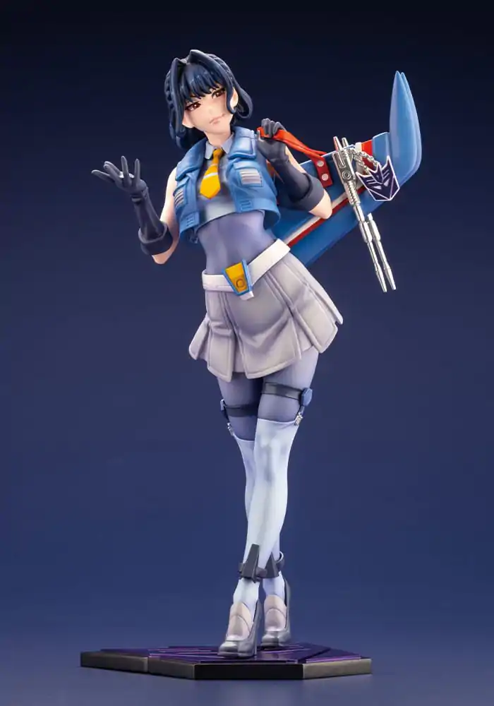 Transformers Bishoujo 1/7 Thundercracker Limitált kiadás PVC szobor figura 21 cm termékfotó