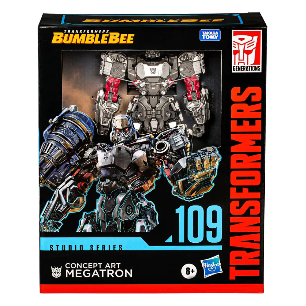 Transformers: Bmublebee Studio Series Leader Class 109 Concept Art Megatron akciófigura 22 cm termékfotó
