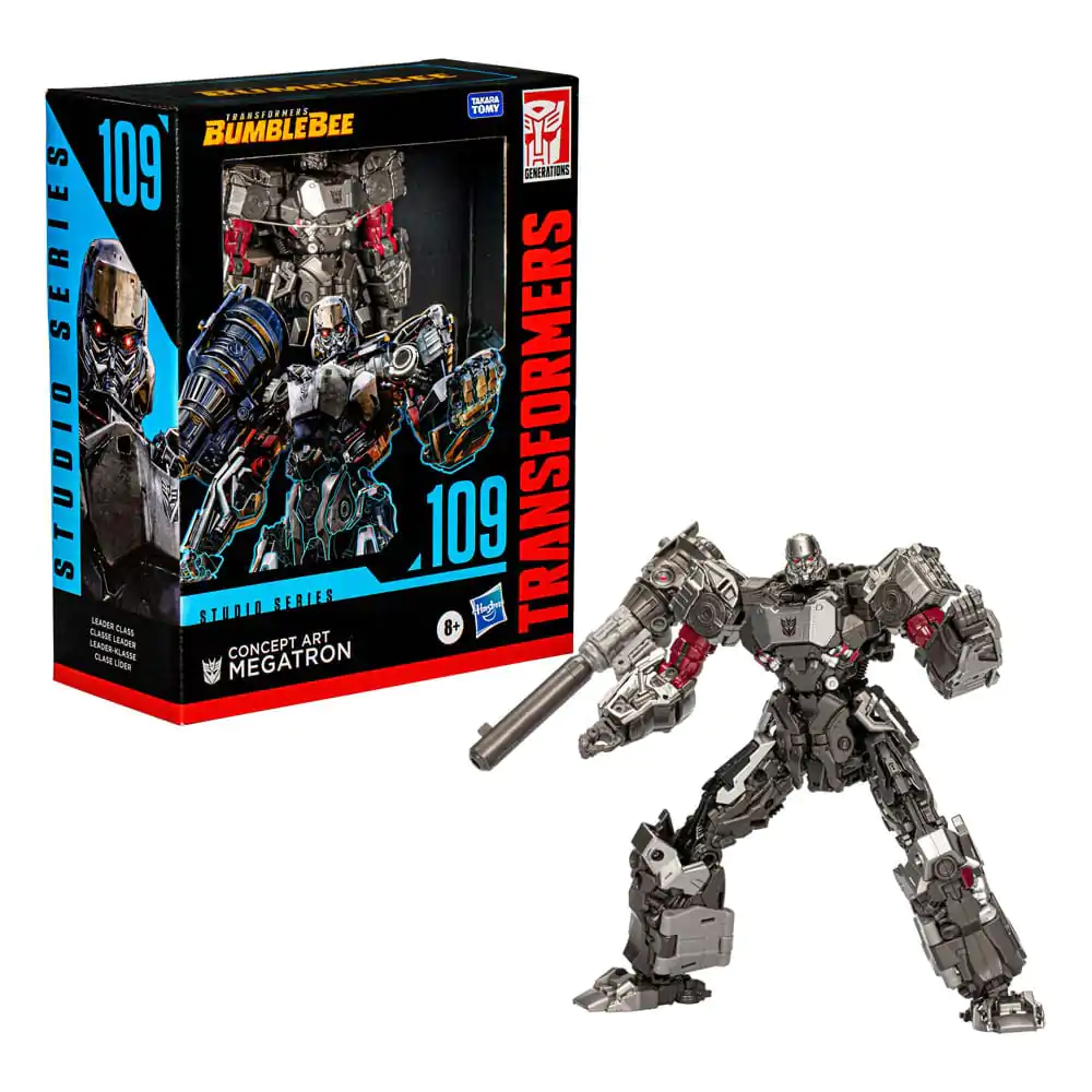 Transformers: Bmublebee Studio Series Leader Class 109 Concept Art Megatron akciófigura 22 cm termékfotó