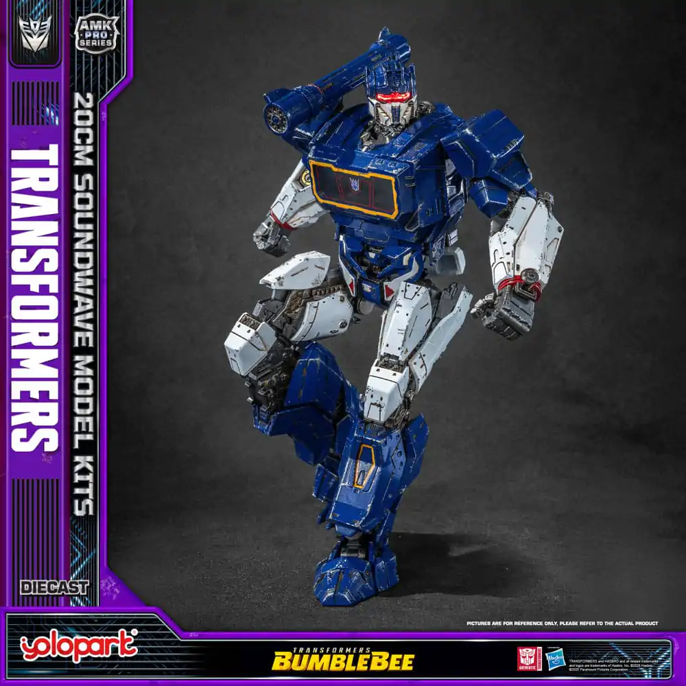 Transformers: Bumblebee AMK Pro Series Soundwave (Oversea Version) Műanyag modell készlet 20 cm termékfotó