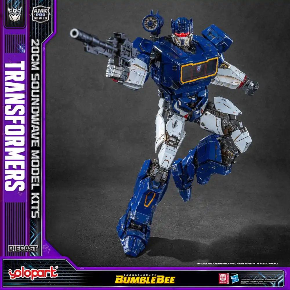 Transformers: Bumblebee AMK Pro Series Soundwave (Oversea Version) Műanyag modell készlet 20 cm termékfotó